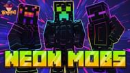 The Neon Mobs skin pack (Image via Minecraft)